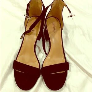 Merona Black heeled Sandals